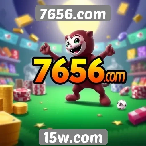 Variedade de jogos disponíveis no 7656.com